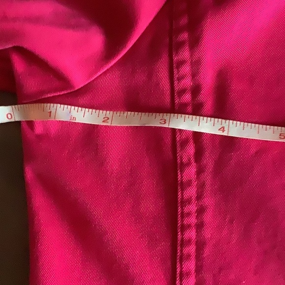 Charter Club Bold Pink Denim Jacket - Picture 9 of 10